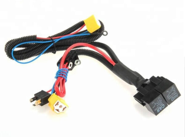 Headlight wiring harness