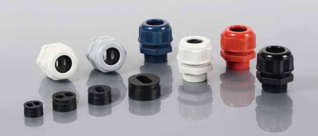 Nylon Cable Glands for Flat Cable and ASI-Bus Cable