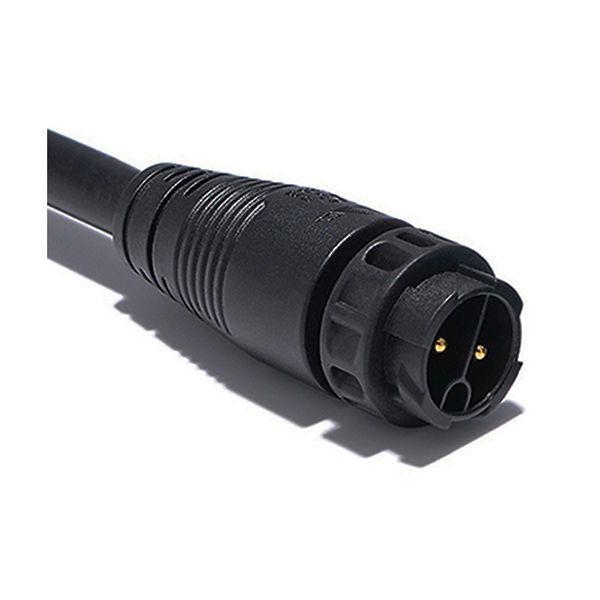 M19 Male 2Pin Connector Waterproof Push Lock