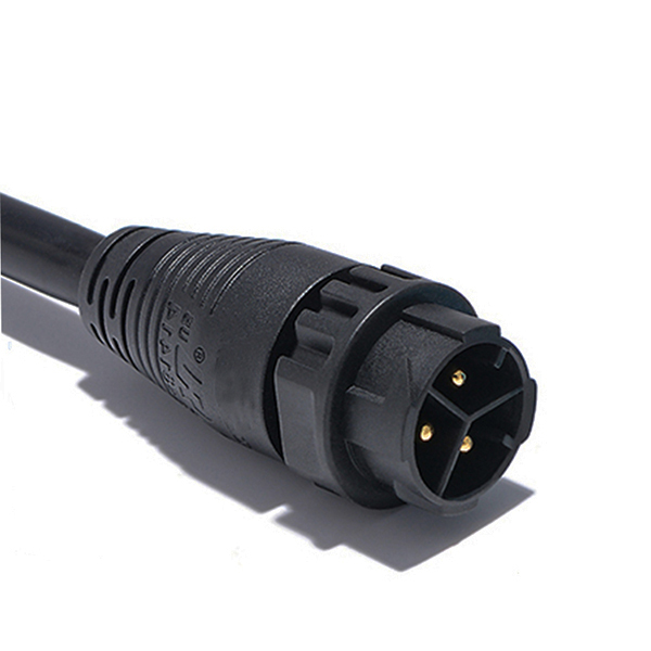 M25-Pushlock- Male-Connector-Waterproof