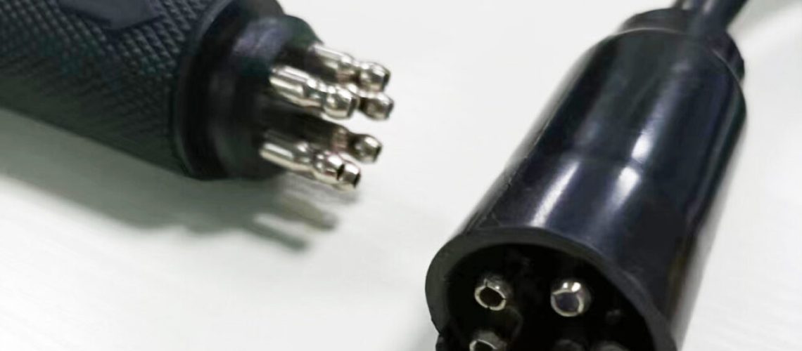 7-Way Round Male to Female Trailer Harness