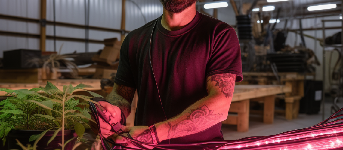 Custom Extension Cord Solutions for Large Scale Grow Light Systems